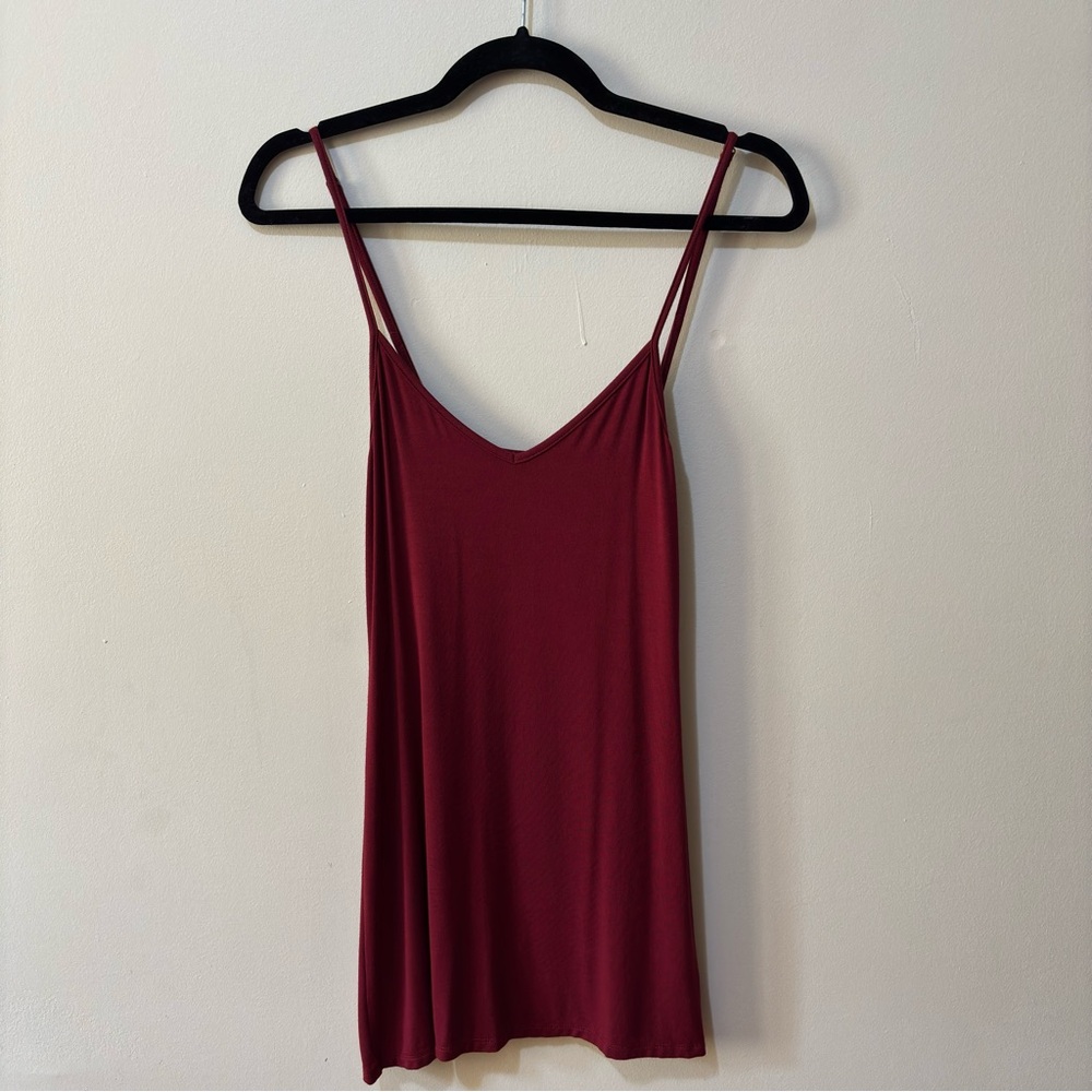 🌸Free People Deep Red Camisole